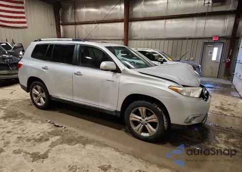 2012 Toyota Highlander Limited z USA, uszkodzony, nr VIN 5TDDK3EH9CS121297